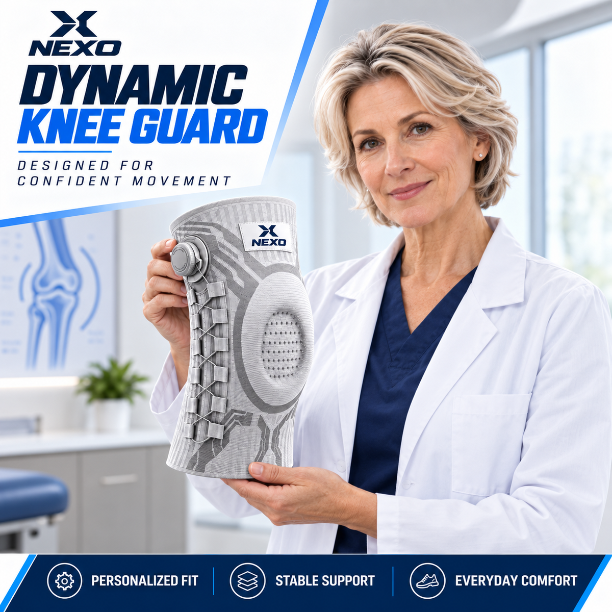 Everyday knee support