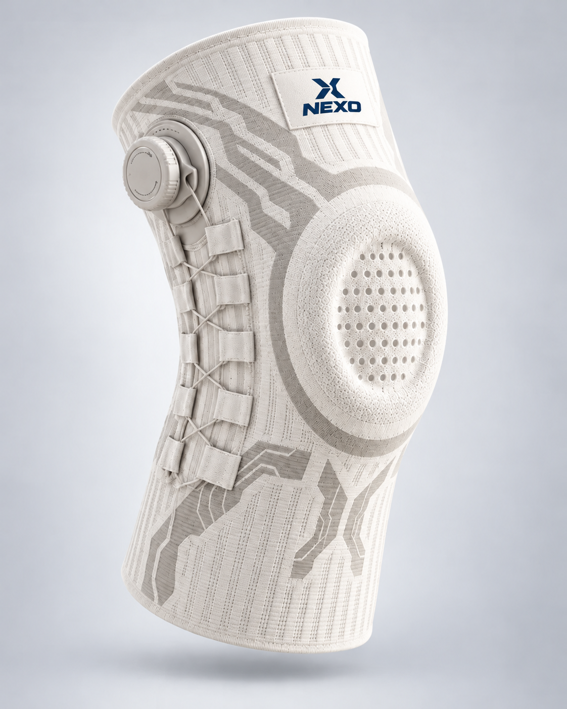 Adjustable knee sleeve